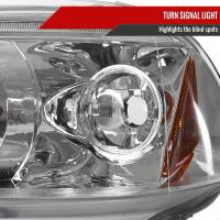 Spec'D Tuning Products - Spec-D 1996-1998 Honda Civic Dual Halo Projector Headlights (Chrome Housing/Clear Lens) - Image 2