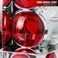 Spec'D Tuning Products - Spec-D 2004-2015 Nissan Titan Tail Lights (Chrome Housing/Clear Lens) - Image 1