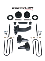 ReadyLIFT 2008-10 FORD F250 2.5" SST Lift Kit with 4" Rear Blocks - 1 pc Drive Shaft