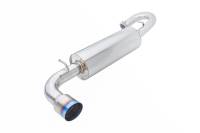 Megan Racing - Megan Racing Axle Back Exhaust System: Scion TC 11+ Blue Titanium Tip - Image 1