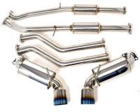 Agency Power - Agency Power Catback Exhaust Titanium Tips Nissan 370Z 09-18 - Image 1