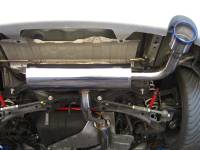 Megan Racing - Megan Racing Axle Back Exhaust System: Scion TC 05-10 Blue Titanium Tip - Image 1