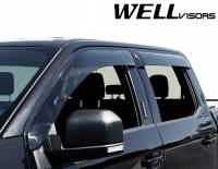 WellVisors - WellVisors Side Window Deflectors Ford F-150 Crew Cab 15-20 Off-Road Series - Image 3