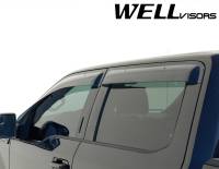 WellVisors - WellVisors Side Window Deflectors Ford F-150 Crew Cab 15-20 Off-Road Series - Image 4