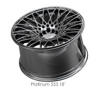 XXR Wheels - XXR Wheel Rim 553 20X10.25 5x114.3/5x120 ET16 73.1CB Platinum - Image 1