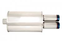 Megan Racing - Megan Racing Exhaust Muffler: M-DT Burnt Tip Muffler - Image 1