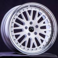 JNC Wheels Rim JNC001 White Machined Lip 16x9 4x100/4x114.3 ET25