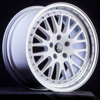 JNC Wheels Rim JNC001 White Machined Lip 15x9 4x100/4x114.3 ET10