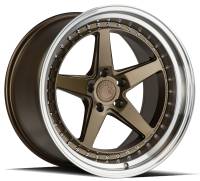 AodHan Wheels Rim DS05 19x11 5x114.3 73.1CB ET15 Bronze w/Machined Lip