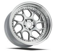 AodHan Wheels - AodHan Wheels Rim DS01 18x10.5 5x114.3 73.1CB ET15 Silver Machined Lip w/Chrome Rivets - Image 3