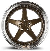 AodHan Wheels - AodHan Wheels Rim DS05 19x11 5x114.3 73.1CB ET22 Bronze w/Machined Lip - Image 2