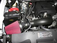 Airaid 09-13 GM Truck/SUV (w/ Elec Fan/excl 11 6.0L) CAD Intake System w/ Tube (Oiled / Red Media) - Image 1