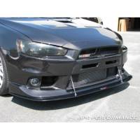 APR Performance - APR Performance Mitsubishi Evolution X with OEM lip Front Wind Splitter 2008-Up - Image 3