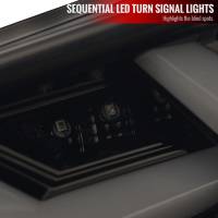 Spec'D Tuning Products - Spec-D 2013-2016 Scion FRS/ Subaru BRZ Lambo Style Sequential LED Tail Lights (Glossy Black Housing/Smoke Lens) - Image 2