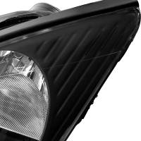 Spec'D Tuning Products - Spec-D 2000-2004 Ford Focus Factory Style Crystal Headlights (Matte Black Housing/Clear Lens) - Image 1