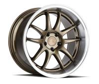 AodHan Wheels Rim DS02 18x10.5 5x114.3 73.1CB ET15 Bronze w/Machined Lip