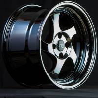 JNC Wheels Rim JNC034 Black Chrome 16x8 4x100 ET25