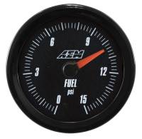 AEM Electronics - AEM Analog SAE 0-15psi Boost/Fuel Pressure Gauge (US) - Image 3