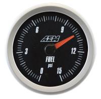 AEM Electronics - AEM Analog SAE 0-15psi Boost/Fuel Pressure Gauge (US) - Image 4