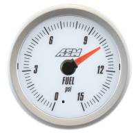 AEM Electronics - AEM Analog SAE 0-15psi Boost/Fuel Pressure Gauge (US) - Image 5