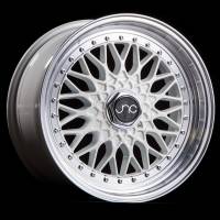 JNC Wheels - JNC Wheels Rim JNC004 White Machined Lip 18x9.5 4x100/4x114.3 ET25 - Image 1