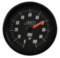 AEM Electronics - AEM Analog 100psi OiL/Fuel Pressure Gauge (US) - Image 2