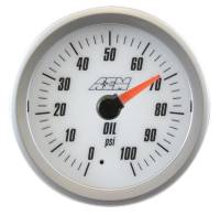 AEM Electronics - AEM Analog 100psi OiL/Fuel Pressure Gauge (US) - Image 5