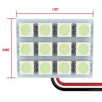 Spec'D Tuning Products - Spec-D Universal SMD 12PC LED Panel Dome Light - Image 1