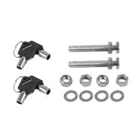 Spec'D Tuning Products - Spec-D Universal Racing Style 2.5" Carbon Fiber Hood Lock Latch Pins w/ Keys - Image 4