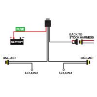 Spec'D Tuning Products - Spec-D Universal Xenon/HID Conversion Wiring Kit - Image 1