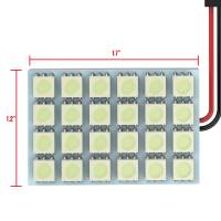 Spec'D Tuning Products - Spec-D Universal SMD 24PC LED Panel Dome Light - Image 1