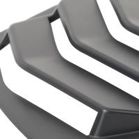 Spec'D Tuning Products - Spec-D 2011-2021 Dodge Charger Matte Black Window Louvers - Image 1