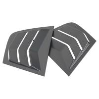 Spec'D Tuning Products - Spec-D 2011-2021 Dodge Charger Matte Black Window Louvers - Image 4