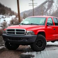 Spec'D Tuning Products - Spec-D 1997-2004 Dodge Dakota/ 1998-2003 Durango Crystal Headlights (Matte Black Housing/Clear Lens) - Image 3