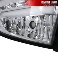 Spec'D Tuning Products - Spec-D 2010-2012 Hyundai Tucson LED Tail Lights (Chrome Housing/Clear Lens) - Image 1