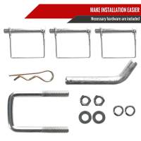 Spec'D Tuning Products - Spec-D Universal Pickup Steel Truck Bed Extension Rack - Image 3