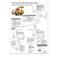 Spec'D Tuning Products - Spec-D Universal Pickup Steel Truck Bed Extension Rack - Image 5