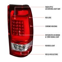 Spec'D Tuning Products - Spec-D 2003-2006 Chevrolet Silverado LED Tail Lights - G2 (Chrome Housing/Red Clear Lens) - Image 4