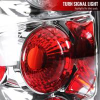 Spec'D Tuning Products - Spec-D 2003-2006 Chevrolet Silverado Tail Lights (Chrome Housing/Clear Lens) - Image 1