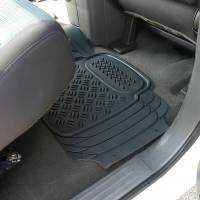 Spec'D Tuning Products - Spec-D Universal PVC Rubber Non-Slip Floor Mats - 4PC (Black) - Image 4