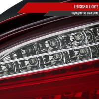 Spec'D Tuning Products - Spec-D 2008-2010 BMW E60 5 Series Sedan LED Tail Lights (Chrome Housing/Red Lens) - Image 3