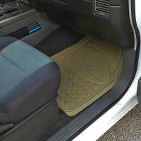 Spec'D Tuning Products - Spec-D Universal PVC Rubber Floor Mats - 3PC (Beige) - Image 5