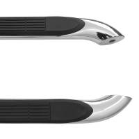 Spec'D Tuning Products - Spec-D 2011-2021 Jeep Grand Cherokee 3" Chrome Stainless Steel Side Step Nerf Bars - Image 3