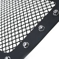 Spec'D Tuning Products - Spec-D 2003-2006 GMC Sierra 1500 Rivet Style Black Stainless Steel Mesh Grille Insert - Image 2