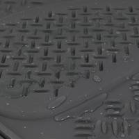 Spec'D Tuning Products - Spec-D Universal PVC Rubber Non-Slip Floor Mats - 4PC (Gray) - Image 1