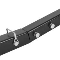 Spec'D Tuning Products - Spec-D Universal Black Steel Adjustable Truck Bed 2" Hitch Extender - Image 4