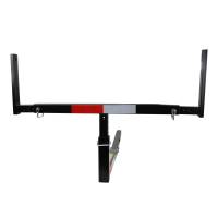 Spec'D Tuning Products - Spec-D Universal Black Steel Adjustable Truck Bed 2" Hitch Extender - Image 5