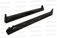 Seibon GD-style carbon fiber side skirts for 2006-2007 Subaru Impreza/WRX/Sti