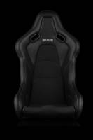 BRAUM RACING SEATS & MORE - BRAUM Racing Falcon-S Composite FRP Bucket Seat - White Stitching - Each - Image 1