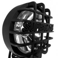 Spec'D Tuning Products - Spec-D Universal Off Road 6" H3 Black Round Fog Lights w/ Mesh Guard - 2PC - Image 2